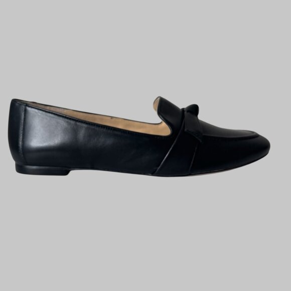 NIB Talbots Loafers Ryan Bow sz 11 Black Flat Heel - Picture 5 of 12